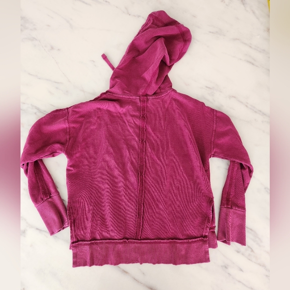 Free People Movement Only One‎ Cotton Hoodie Zip-Up Jacket - Picture 6 of 6